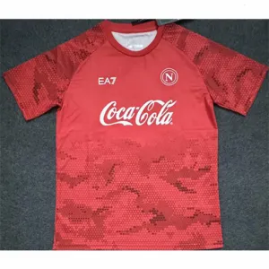 Camiseta de entrenamiento previo al partido de Nápoles 2024/25 - Roja