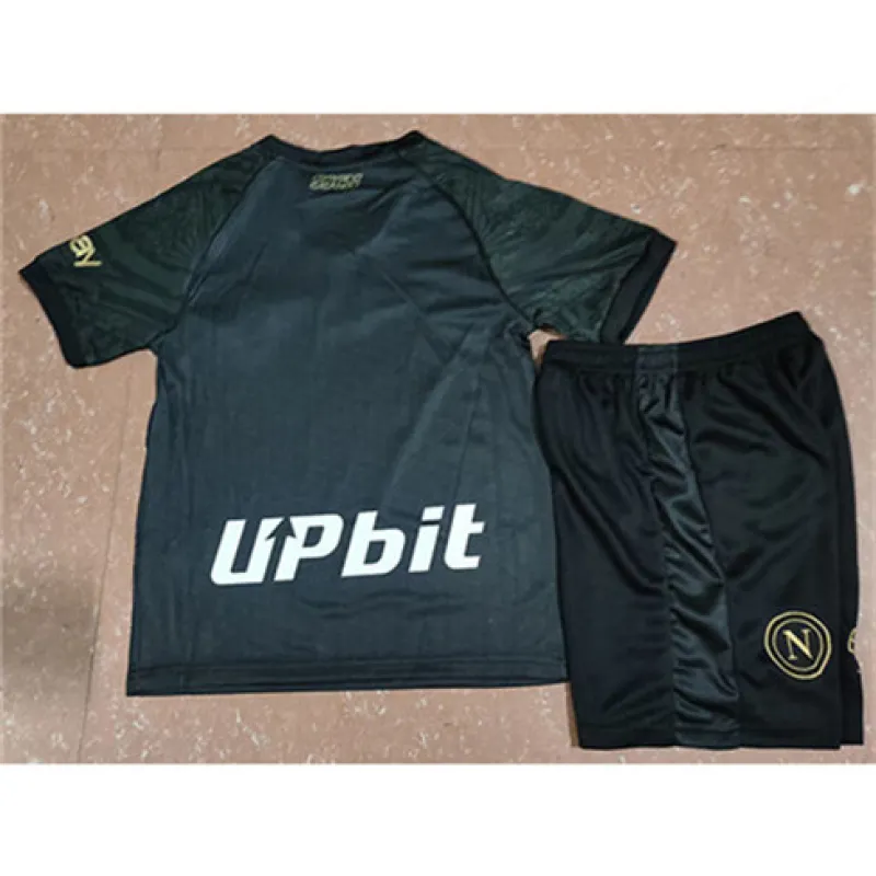 Tercer camiseta infantil de Nápoles 2024/25 - Negra