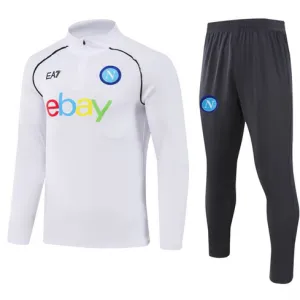 Ropa deportiva infantil de Nápoles 2024/25 - Blanca