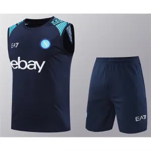 Giletto + Shorts di Napoli 2024/25 - Blu