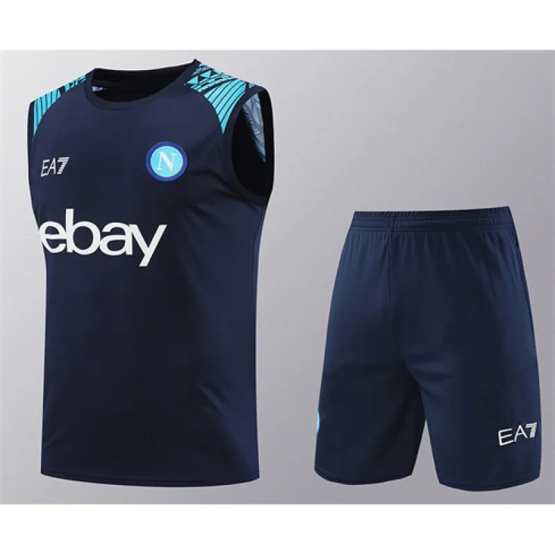 Giletto + Shorts di Napoli 2024/25 - Blu