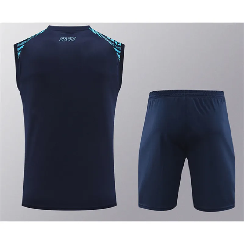 Giletto + Shorts di Napoli 2024/25 - Blu