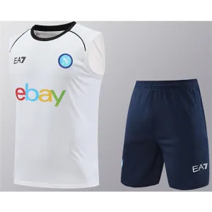 Gilet + Shorts de Naples 2024/25 - Blanc