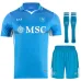 Napoli 2024/25 Kinder Heim-Jersey-Set - Blau
