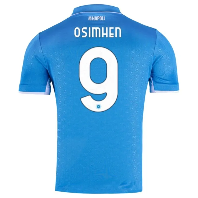 Osimhen's Napoli 2024/25 Heim-Jersey - Blau