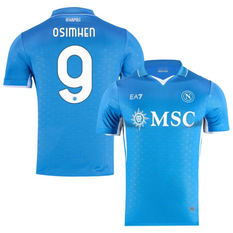 Osimhen's Napoli 2024/25 Heim-Jersey - Blau