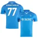 Maillot de domicile de Napoli 2024/25 de Kvaratskhelia - Bleu