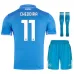 Cheddira's Napoli 2024/25 Heim-Kids-Jersey-Set - Blau