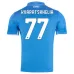 Kvaratskhelia's Napoli 2024/25 Heim-Kids-Jersey-Set - Blau