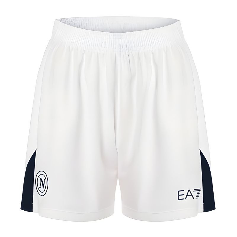 Set di maglie per bambini di fuori campo di Napoli 2024/25 di Osimhen - Bianca