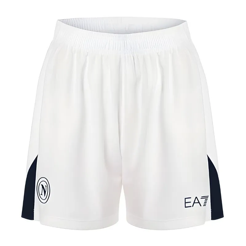 Cheddira's Napoli 2024/25 Auswärts - Kids - Jersey - Set - Weiß