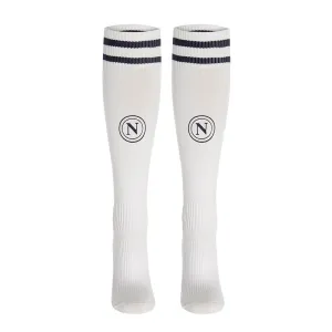 Chaussettes d'extérieur de Napoli 2024/25 - Blanc
