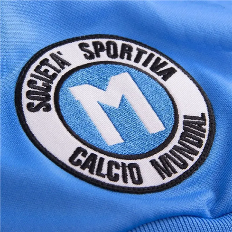 Camiseta retro de Nápoles 1987/88 - Azul