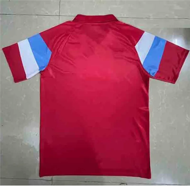 Camiseta retro de visita de Nápoles 1990/91 - Roja