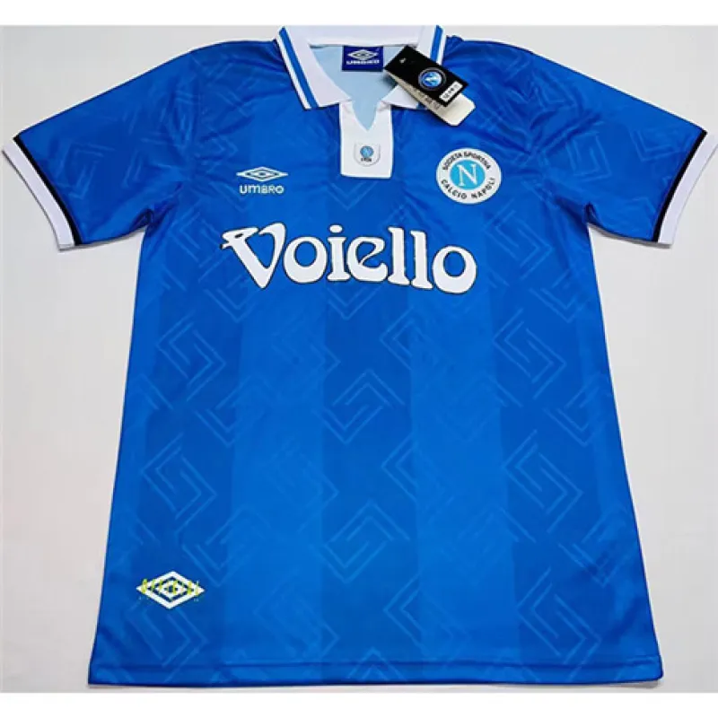 Camiseta retro de local de Nápoles 1993/94 - Azul