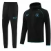 Napoli 2024/25 Kapuzen - Sportjacke - Schwarz