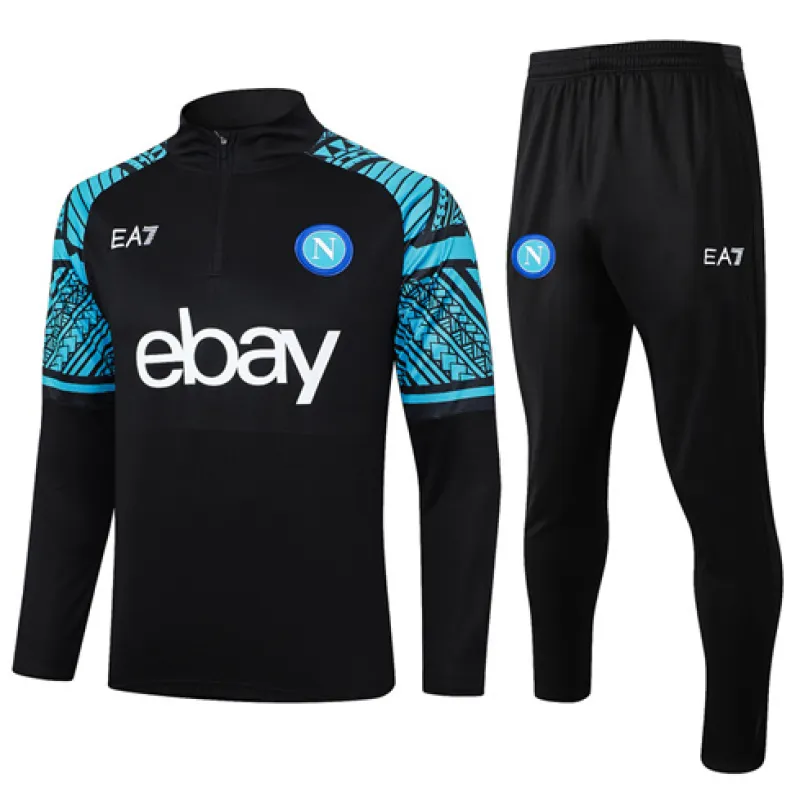 Napoli 2024/25 Sportbekleidung A - Schwarz