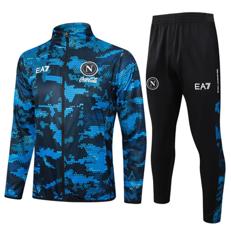 Napoli 2024/25 Kinder-Sportjacke A - Blau