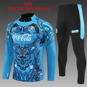 Napoli 2025/26 Conjunto Deportivo Infantil Azul