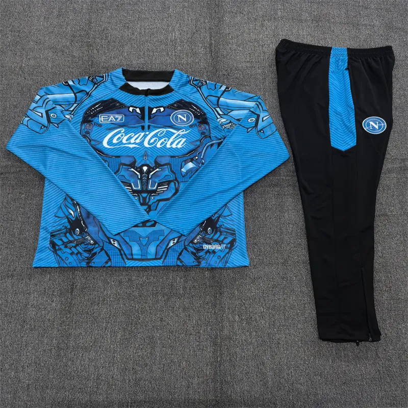 Napoli 2025/26 Ensemble Sport Enfant Bleu