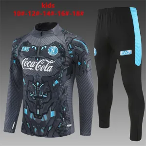 Napoli 2025/26 Conjunto Deportivo Infantil Gris