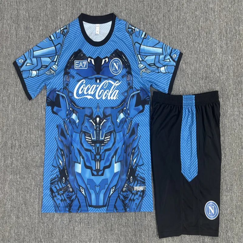 Napoli 2025/26 Conjunto de Entrenamiento Infantil azul