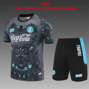 Napoli 2025/26 Conjunto de Entrenamiento Infantil gris