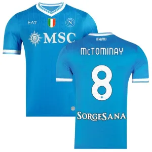 Maillot domicile de McTOMINAY pour le Napoli 2025/26 - Bleu