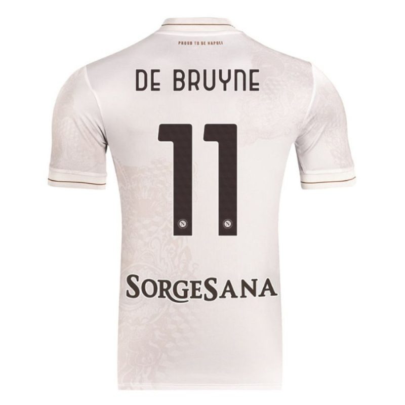 Camiseta fuera de casa de DE BRUYNE del Napoli 2025/26 - Beige