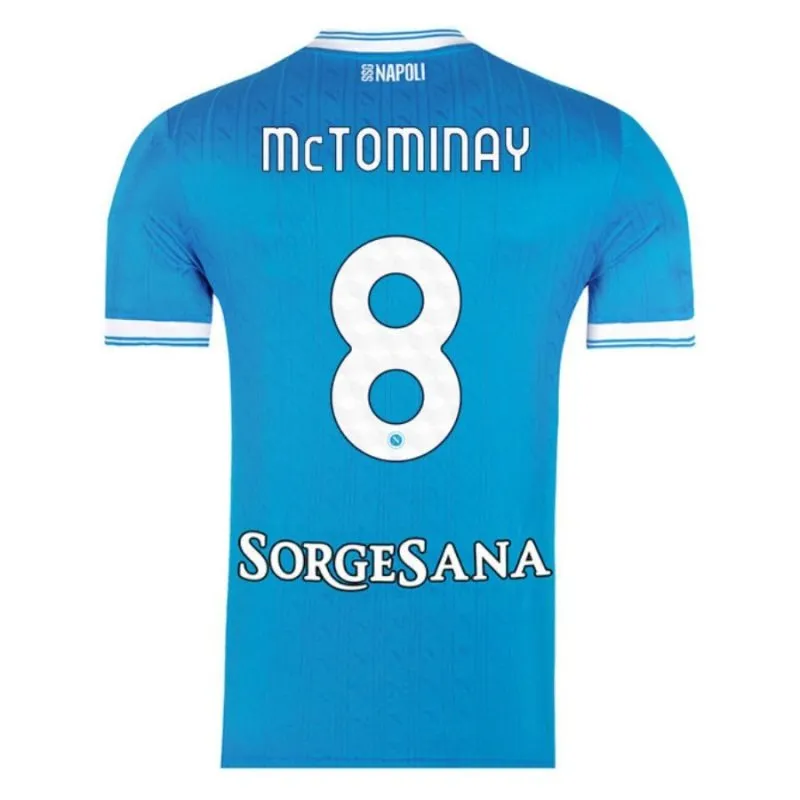 Set de camiseta infantil de casa de McTOMINAY del Napoli 2025/26 - Azul