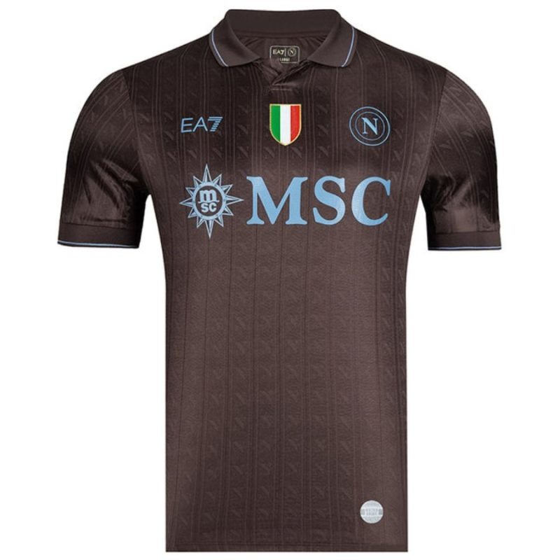 Napoli 2025/26 Ensemble enfant troisième maillot - Noir