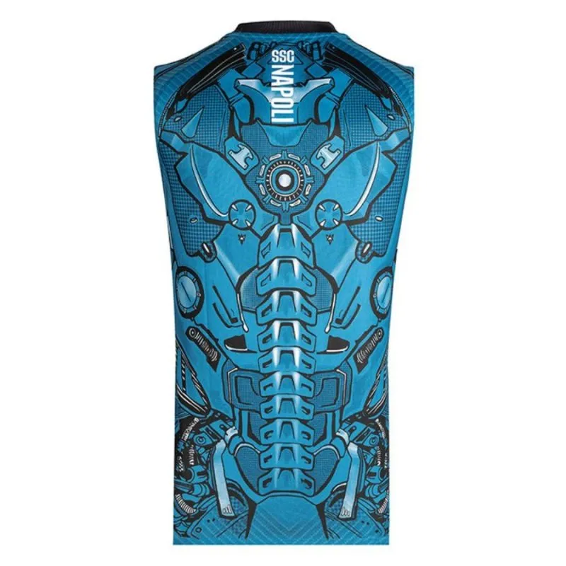 Maillot d'entraînement sans manches Napoli 2025/26 - Bleu