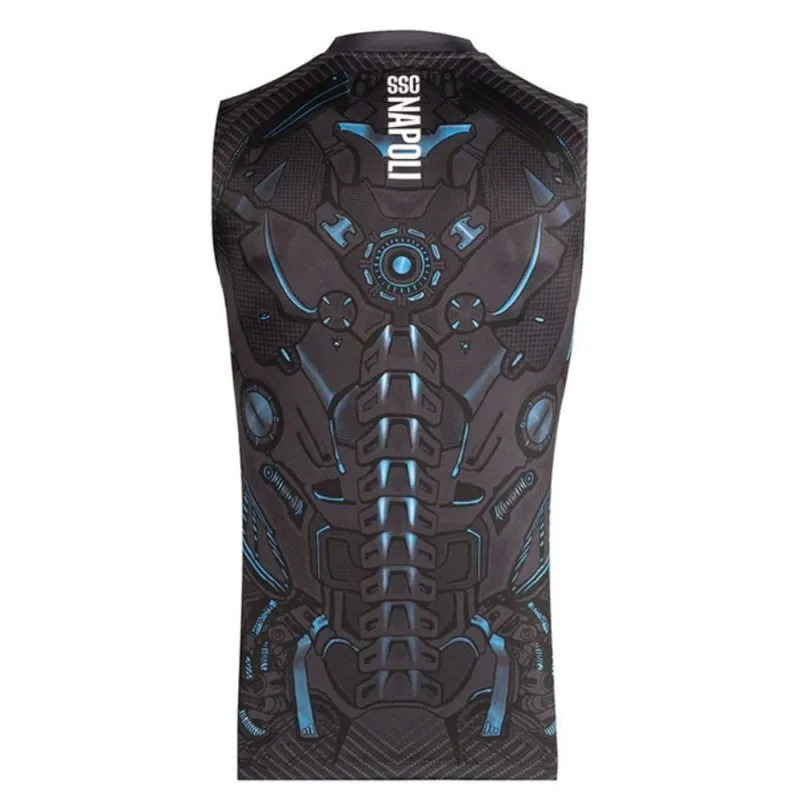 Maillot d'entraînement sans manches Napoli 2025/26 - Noir
