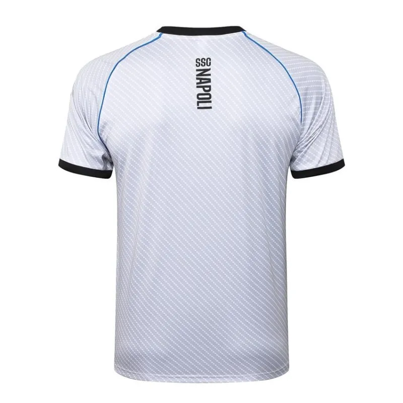 Nápoles 2025/26 Camiseta de entrenamiento + Pantalones cortos - Blanca