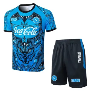 Naples 2025/26 Maillot d'entraînement + Short - Bleu