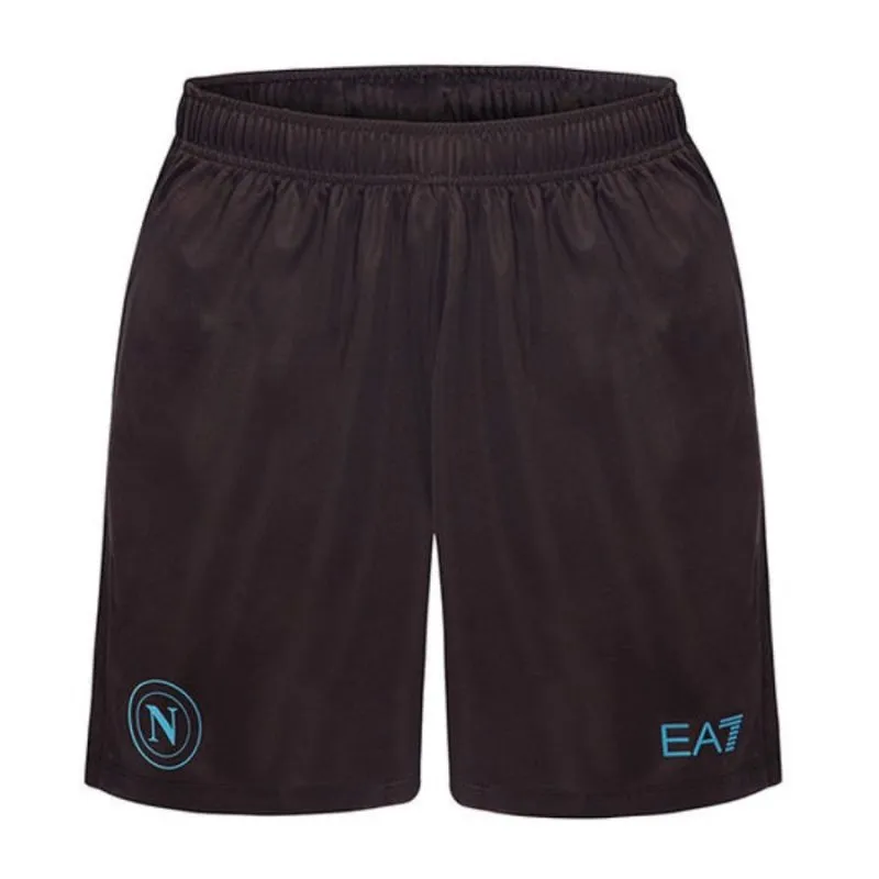 Nápoles McTOMINAY 2025/26 Conjunto infantil tercera - Negra