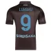 Nápoles LUKAKU 2025/26 Conjunto infantil tercera - Negra
