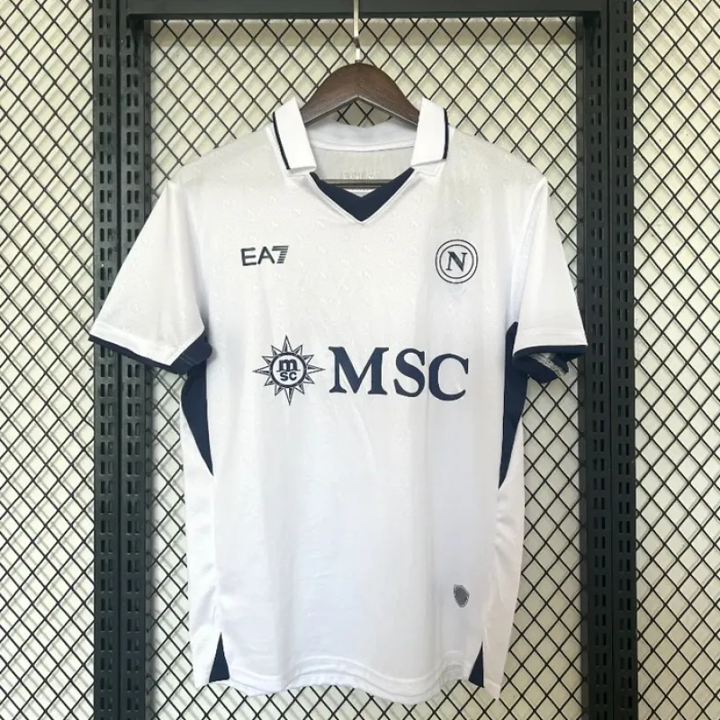 SSC Nápoles Camiseta de Jugador Edición Especial 2025/26 - Blanco