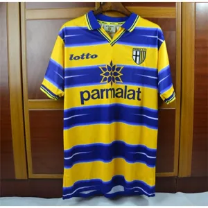 Parma 1998/99 Heim Retro Trikot - Gelb