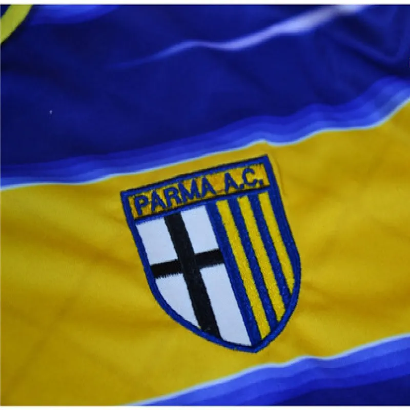 Parma 1998/99 Heim Retro Trikot - Gelb