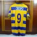 Maillot retro domicile No.9 de Parma 1998/99 de Crespo - Jaune