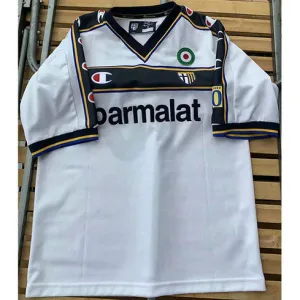 Maillot retro domicile de Parma 2001/02 - Blanc