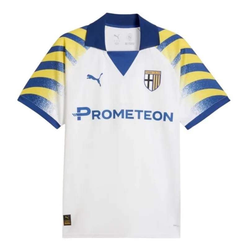 Parma 2025/26 Third Kids Kit Jersey - Blue/Yellow