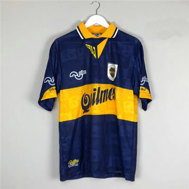 Boca Juniors 1995/96 Retro Home Jersey - Blue