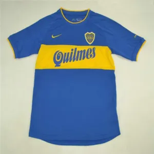 Boca Juniors 1999/00 Retro Home Jersey - Blue