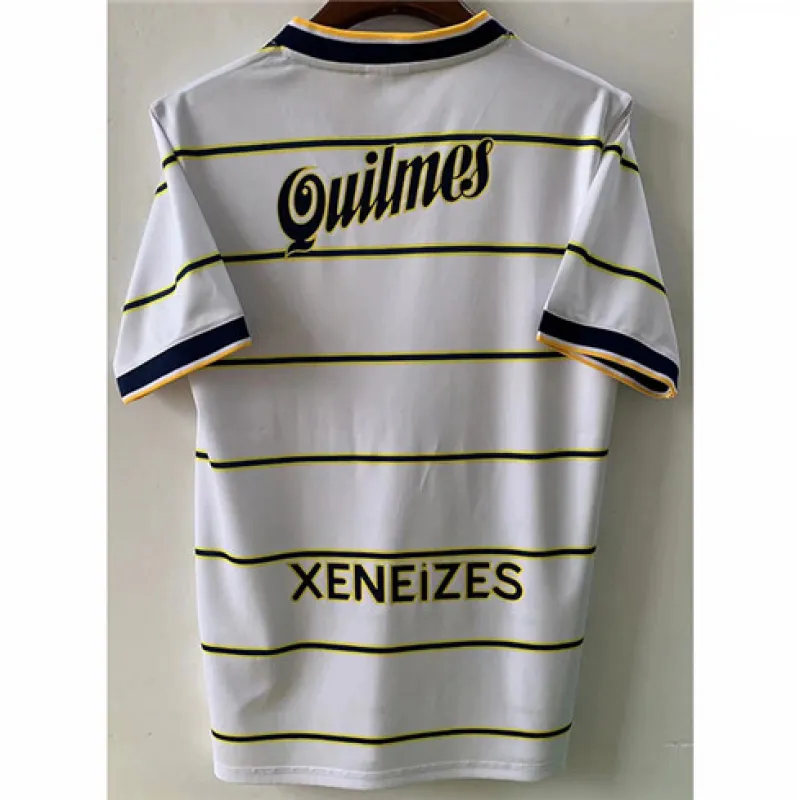 Boca Juniors 1999 Retro Away Jersey - White