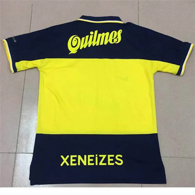Boca Juniors 1999 Retro Home Jersey - Yellow