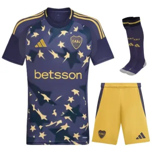Terzo kit per bambini Boca Juniors 2025/26 - Azzurro