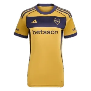 Boca Juniors Maglia femminile 2025/26 trasferta - Giallo