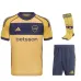 Boca Juniors Kids' 2025/26 Away Kit - Yellow